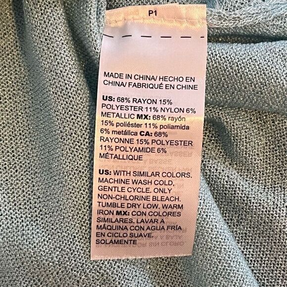 NWT Chico’s Button Up Cardigan Size 00 Women’s XS - Picture 10 of 11